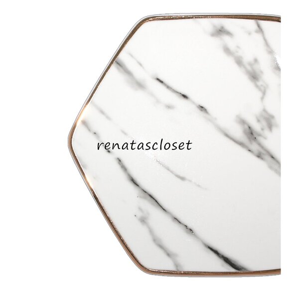 Pier 1 Imports Marbled Ring Dish EUC - Picture 3 of 6